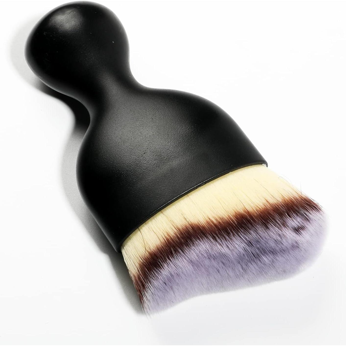 2 Cepillos de Limpieza Interior de Coche AOCISKA Tricolor