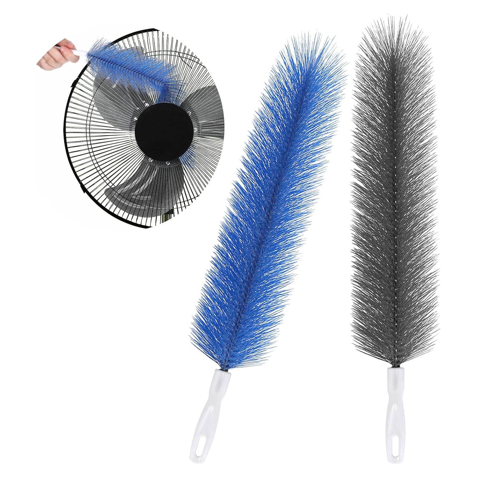 Cepillo de Limpieza de Ventilador Bruislard 2 Pcs Microfibra Flexible