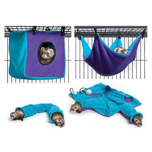 Kit de Accesorios Ferret Nation 3 MidWest para Hurones