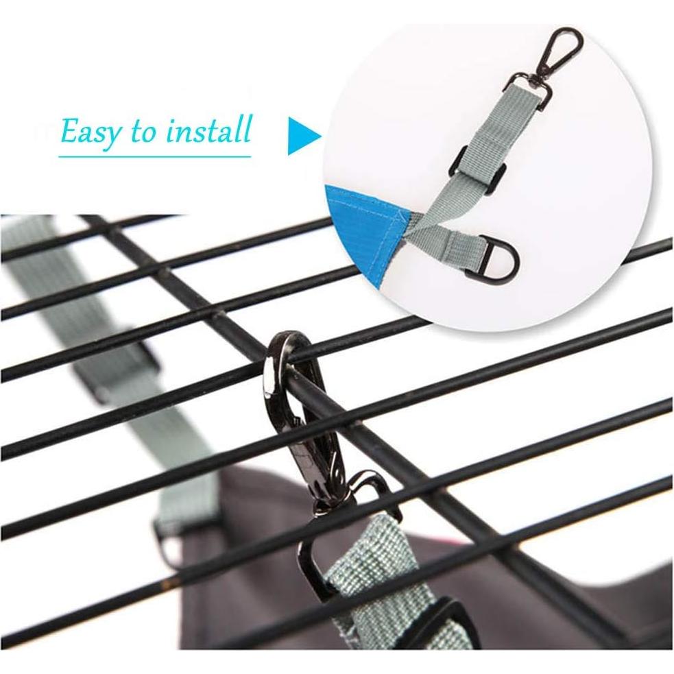 Hamaca Colgante para Gato RivenAn Ajustable Impermeable 55.88x41.91cm