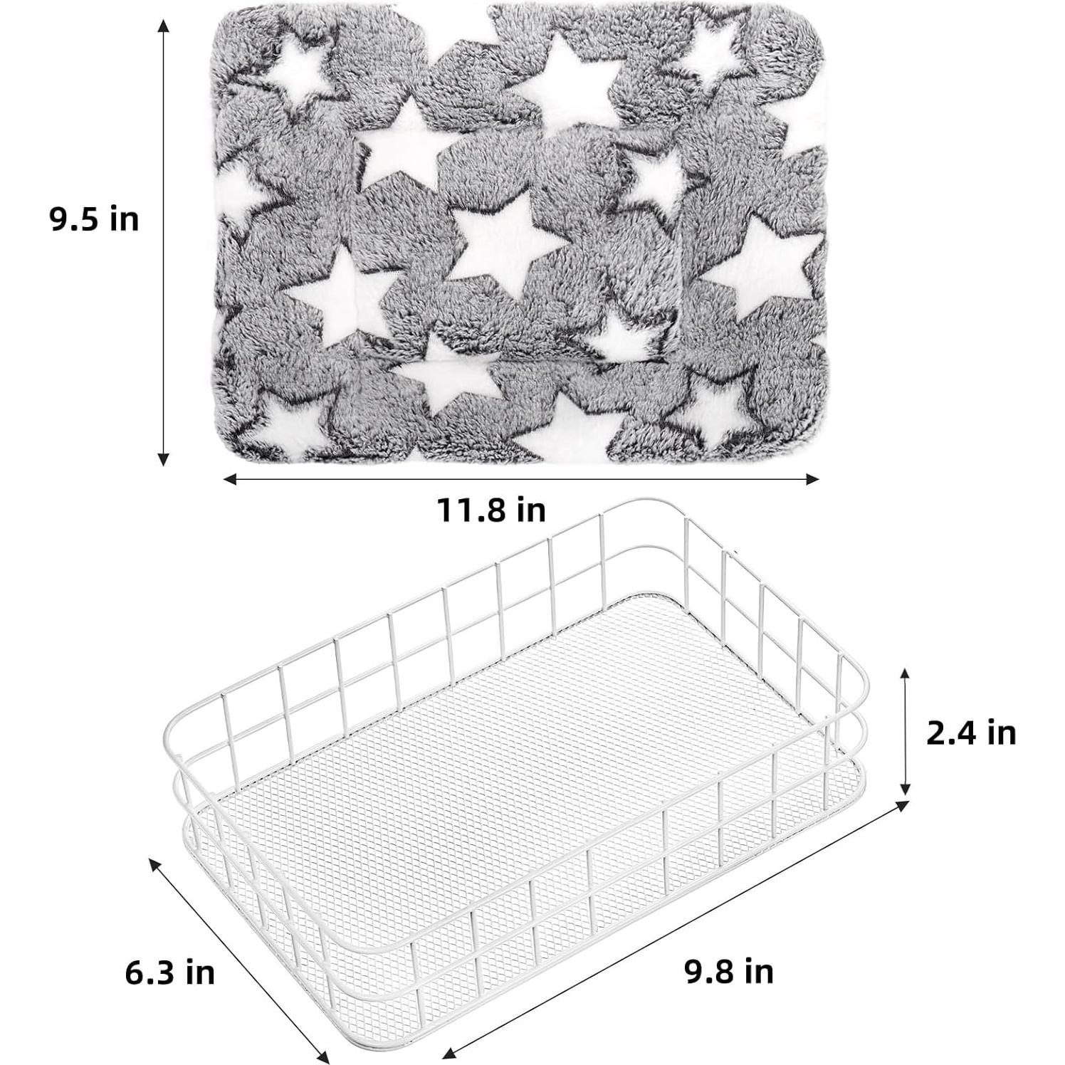 Plataforma para jaula de ratas Acshio 24.9x16 cm con forro