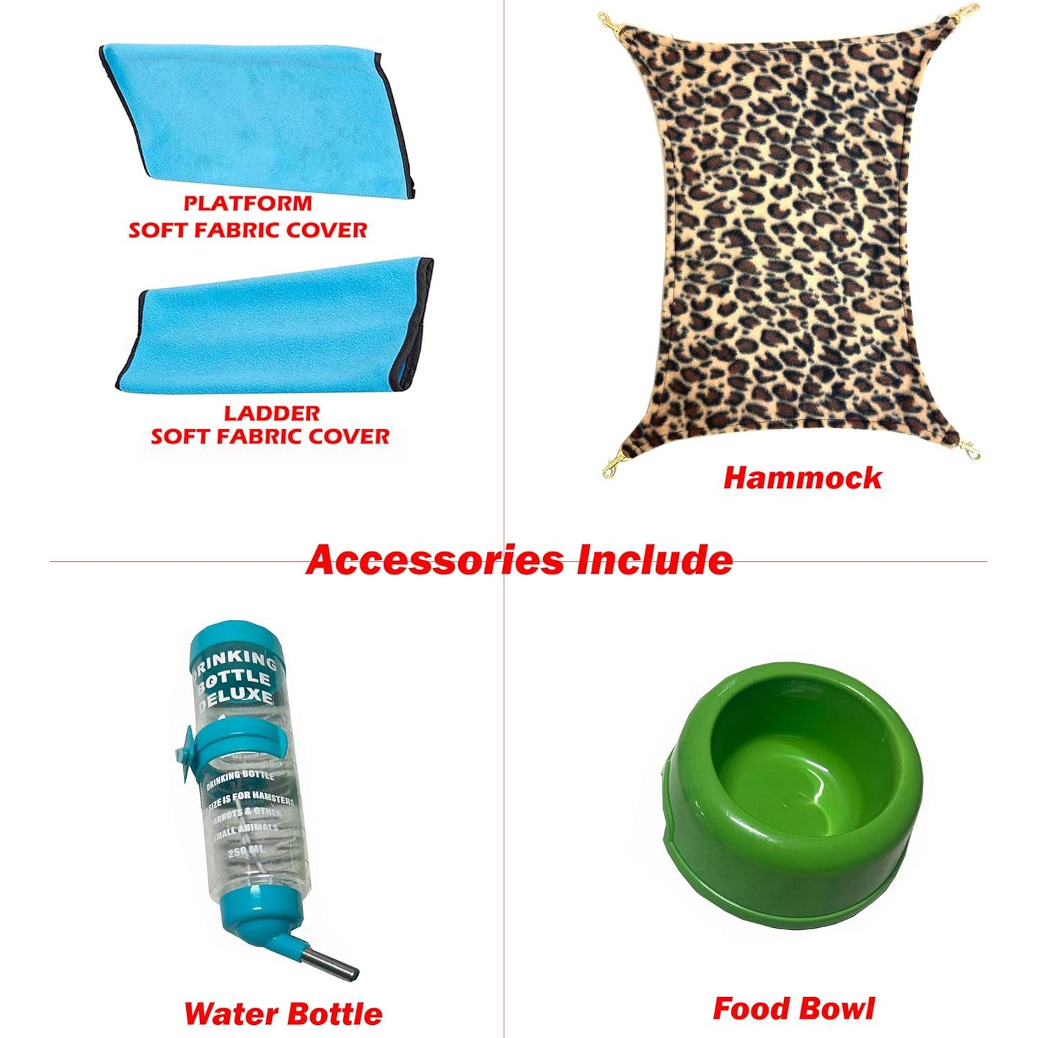 Jaula Grande para Pequeños Animales Mcage 61x44.5x136 cm