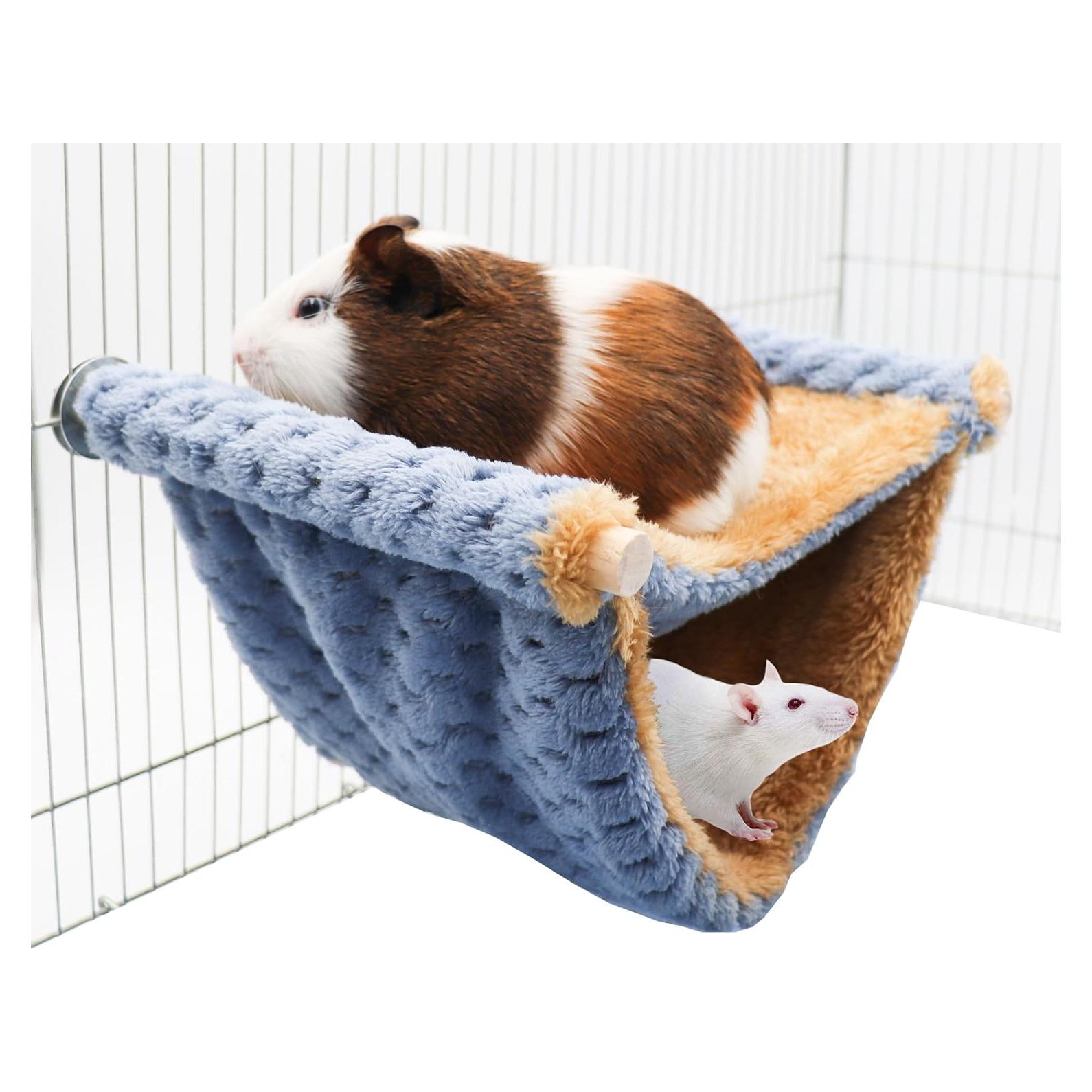 Hamaca para Ratas y Pequeñas Mascotas MinrzPet 30x25 cm