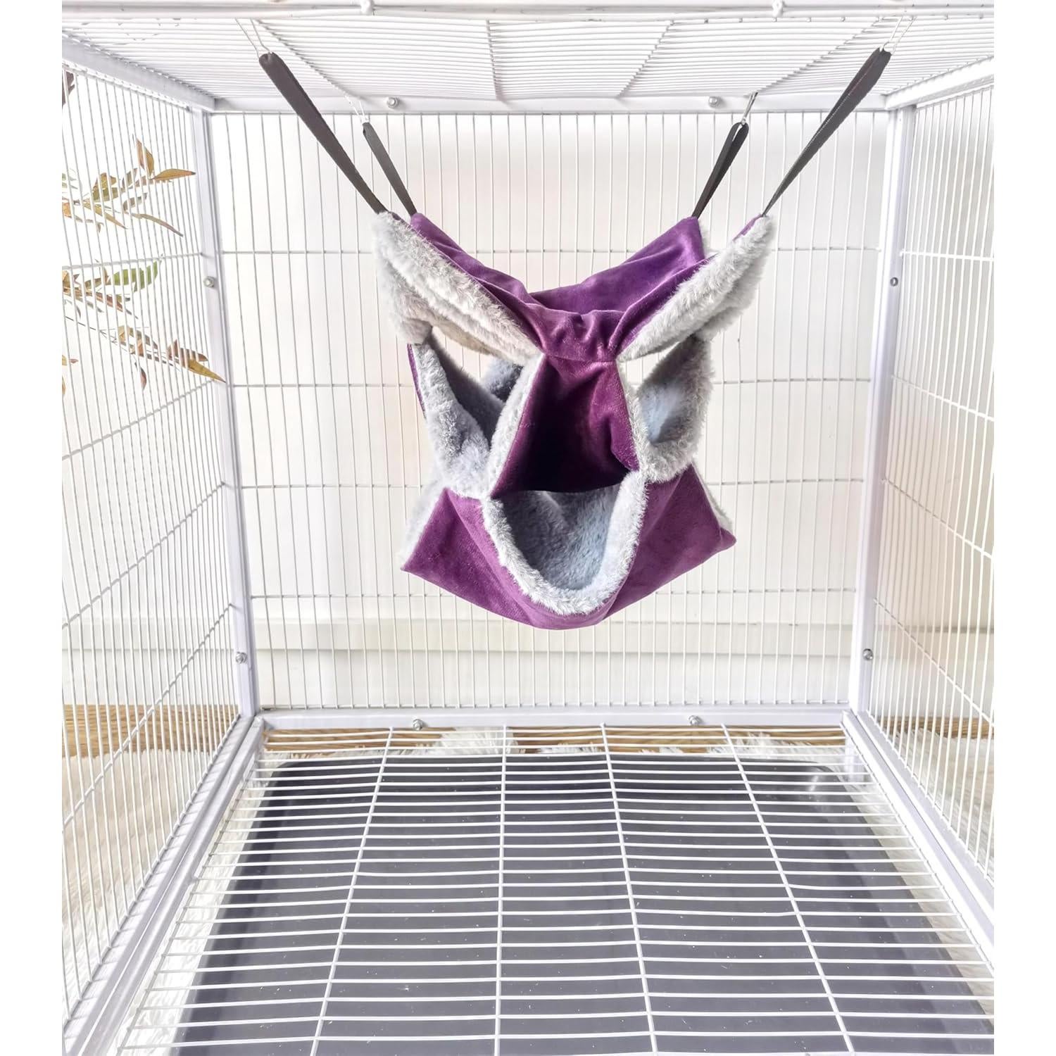 Cama Colgante para Animales Pequeños Mengxi 29cm Felpa Cálida