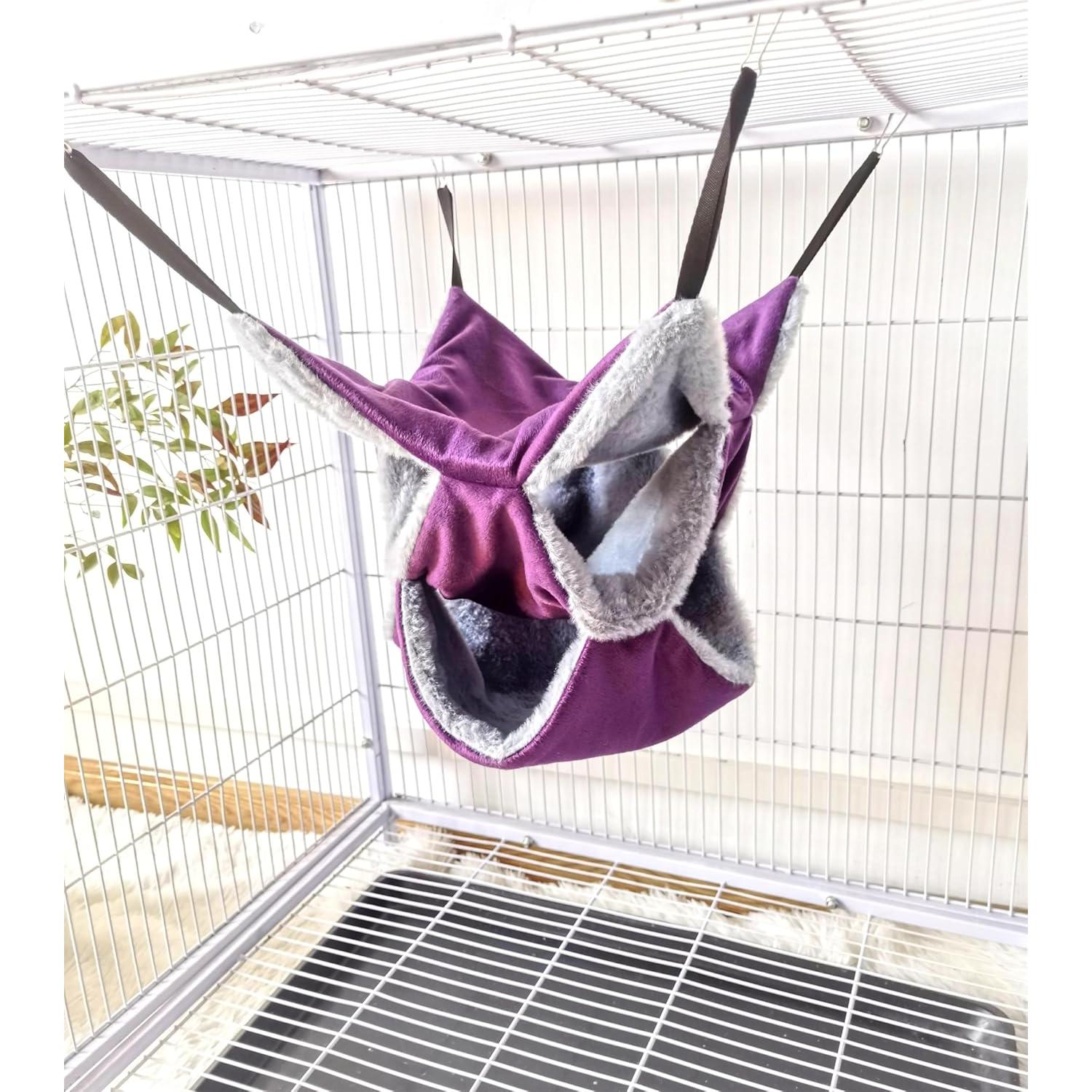 Cama Colgante para Animales Pequeños Mengxi 29cm Felpa Cálida