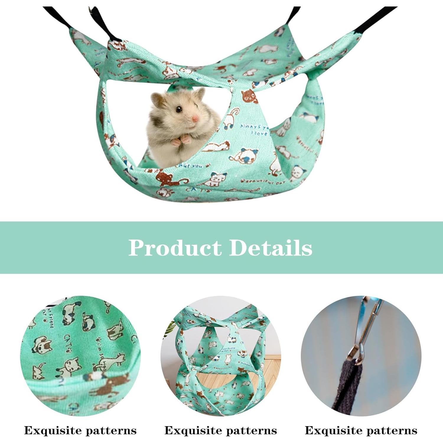 Hamaca 2 Niveles para Mascotas DINTSTYLE 24.9x24.9cm Lino