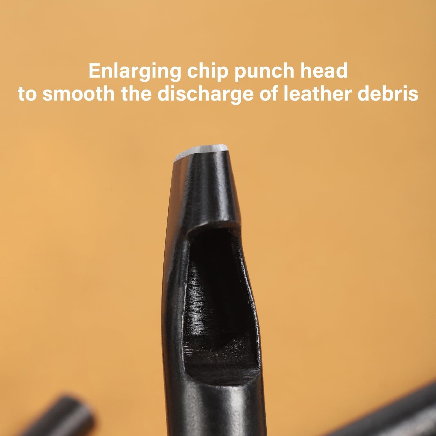 Perforador de Cuero WUTA 3 Pcs - Varios Tamaños para Cinturones