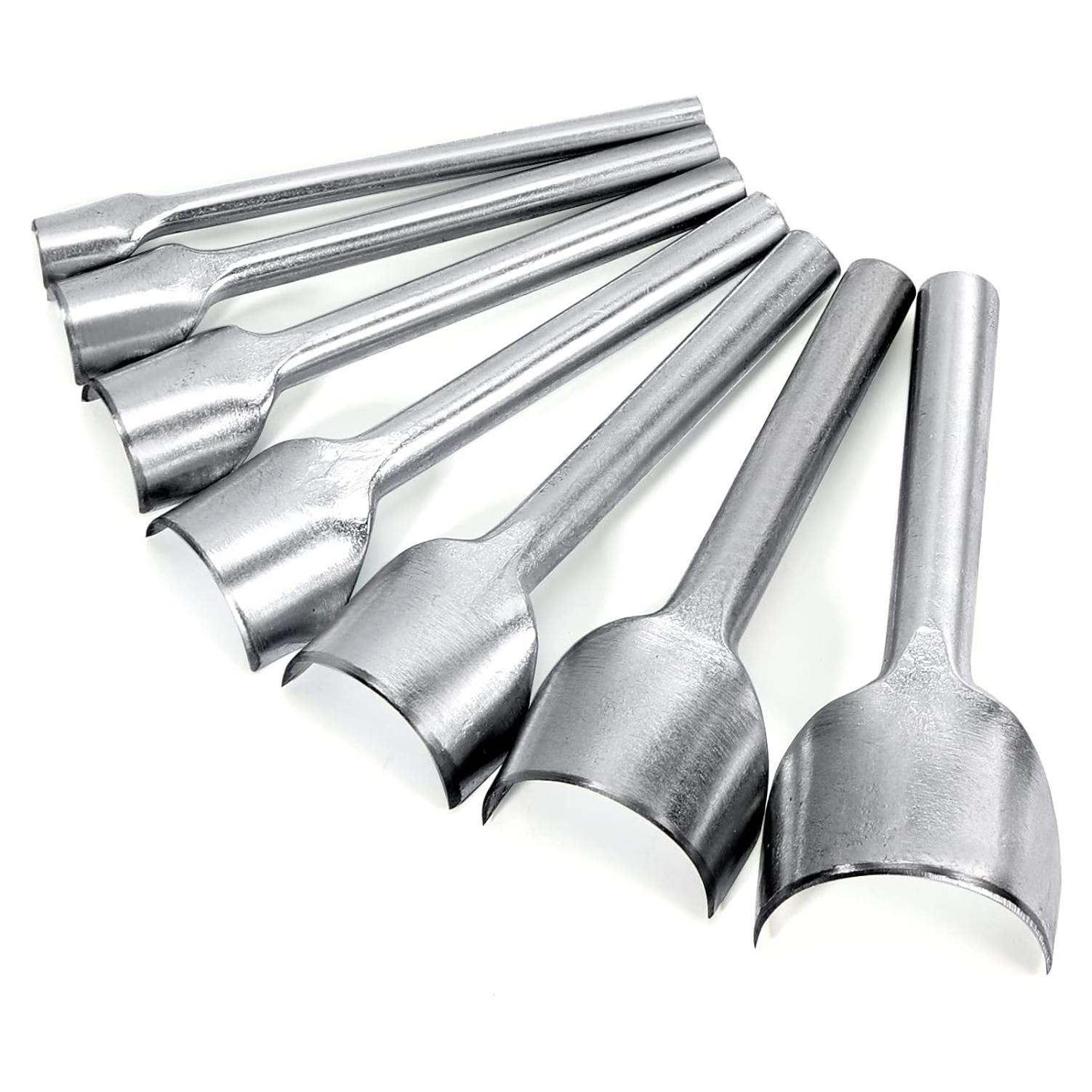 Juego de 7 Piezas Herramientas de Cuero Caydo 10-40mm