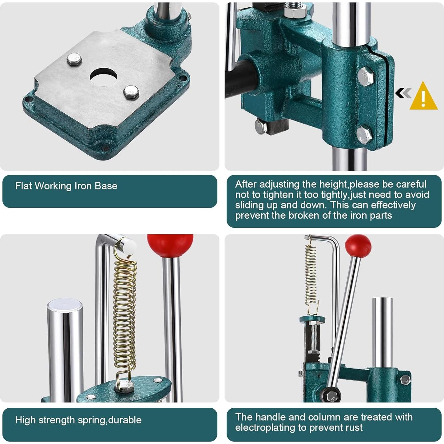 Perforadora Manual de Cuero Soiiw 1.5-13mm Alta Resistencia