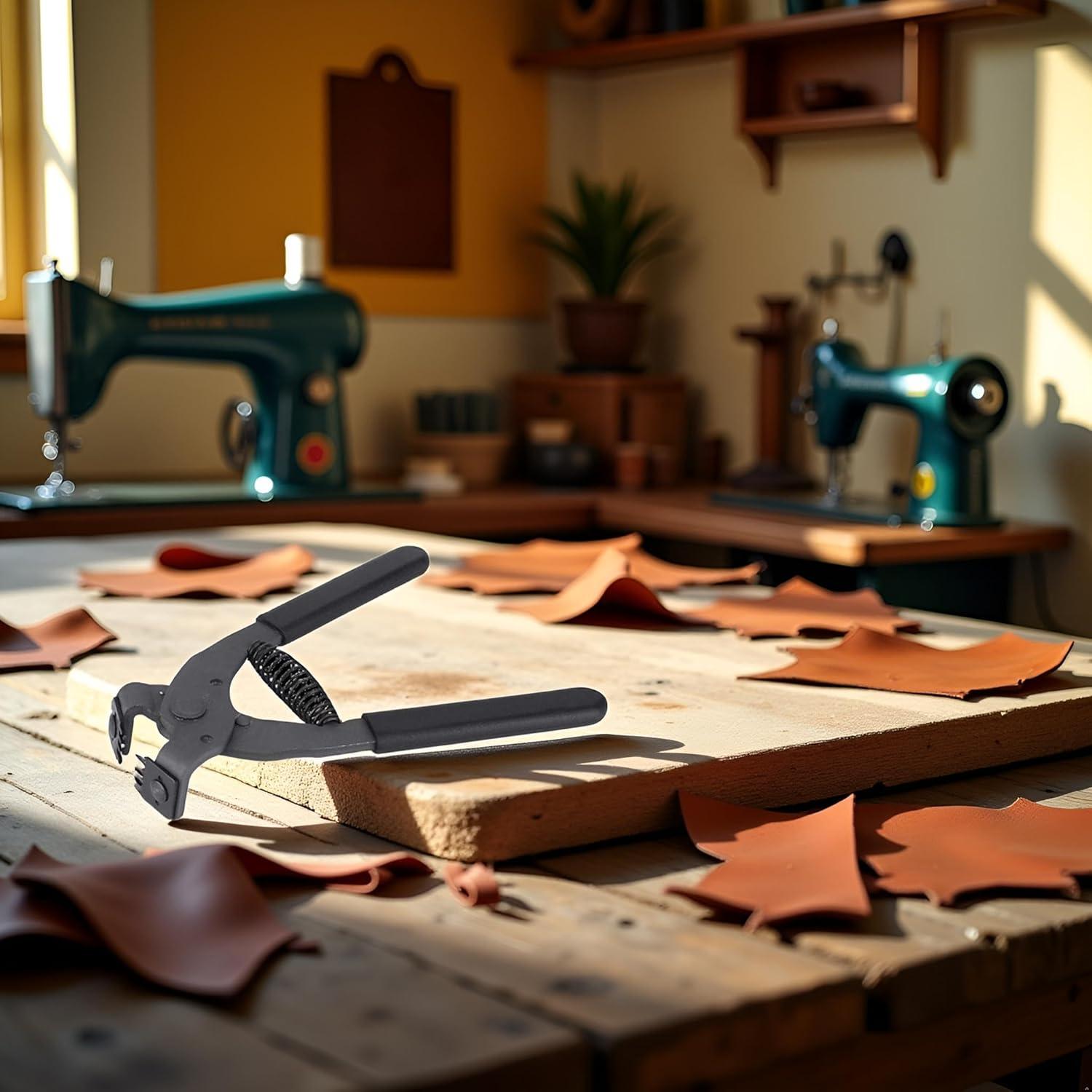 Alicates de Perforación de Cuero Pssopp 4mm - 2 y 4 Dientes