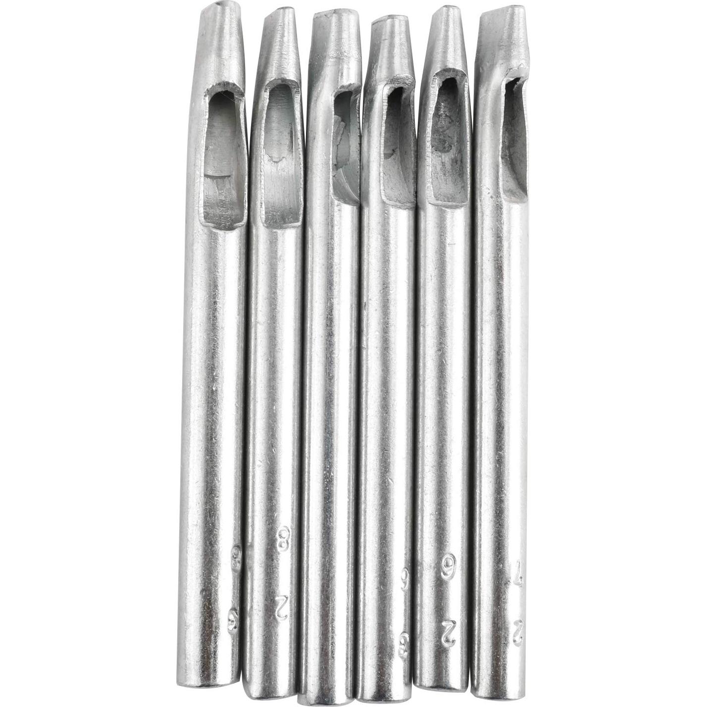 Juego de Troqueles Ovalados para Cuero 12 Pcs Long Time Trading