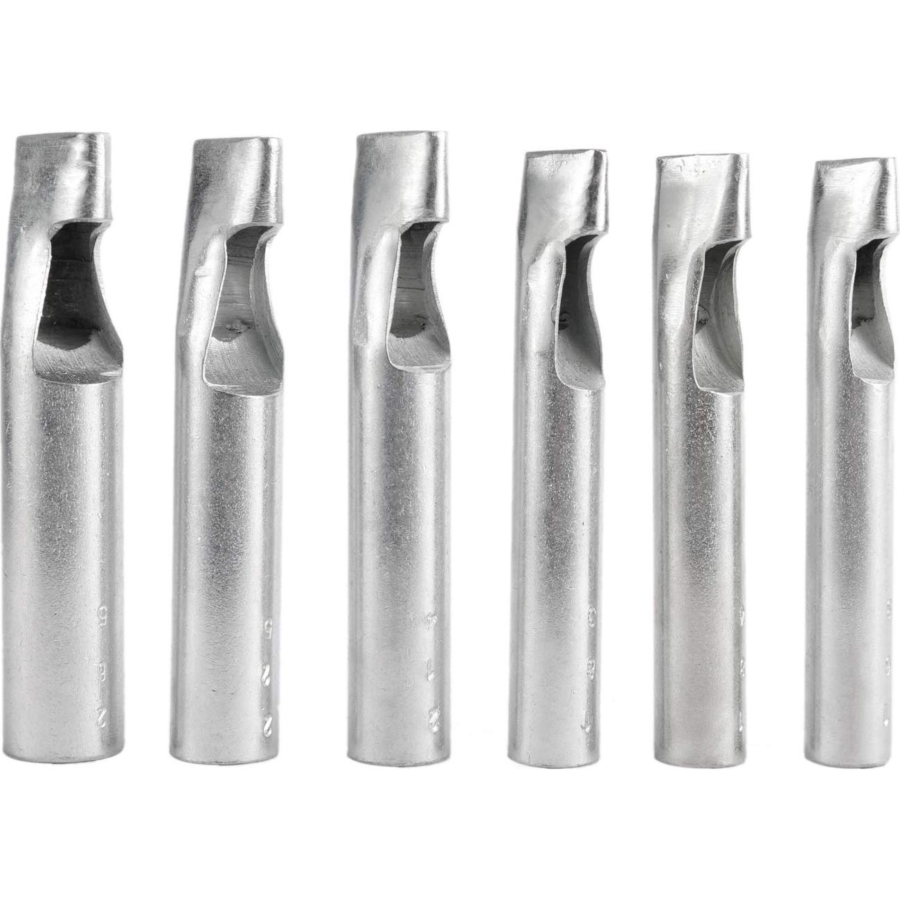 Juego de Troqueles Ovalados para Cuero 12 Pcs Long Time Trading