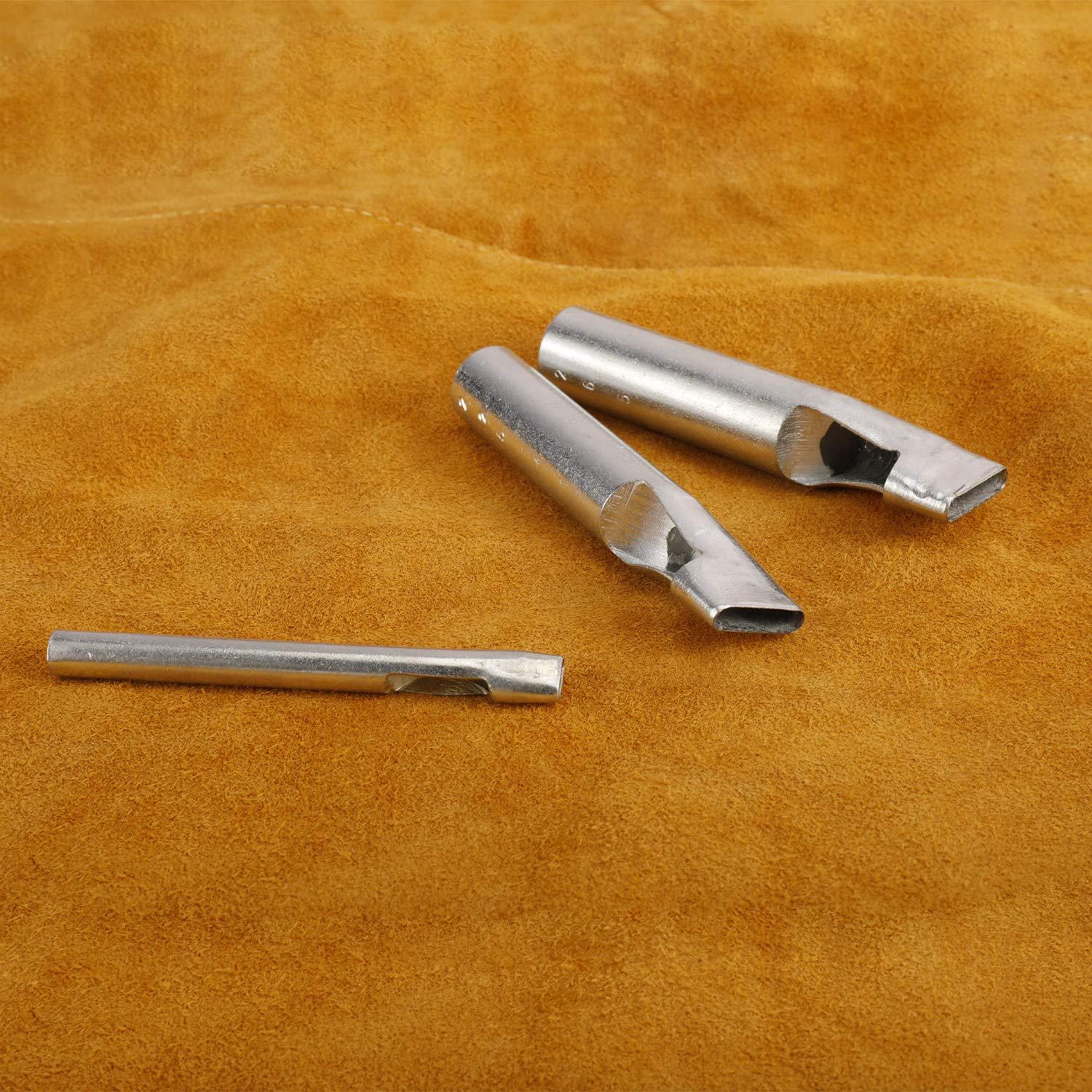 Juego de Troqueles Ovalados para Cuero 12 Pcs Long Time Trading