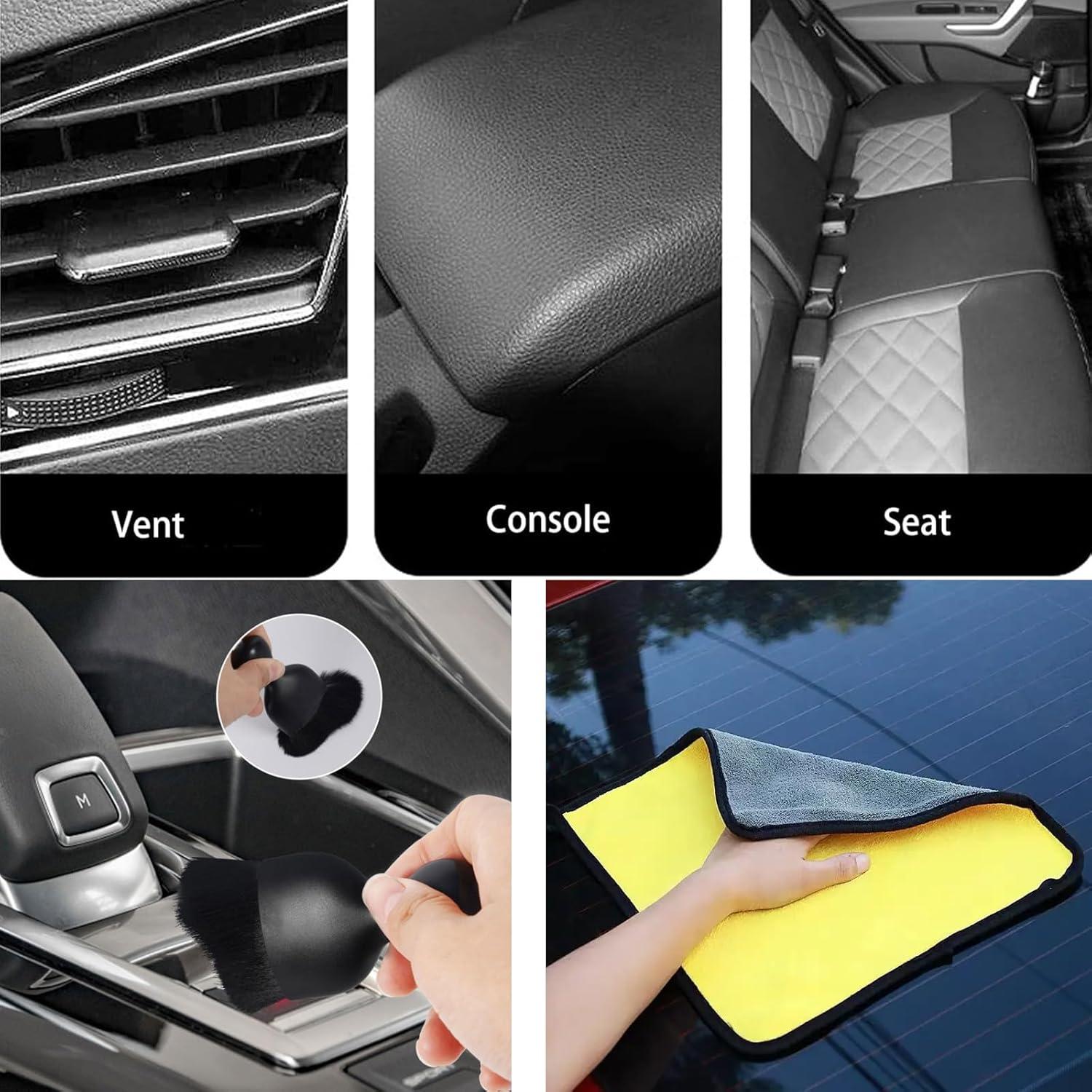 Juego de Cepillos de Detallado Mgkuyo para Automóviles