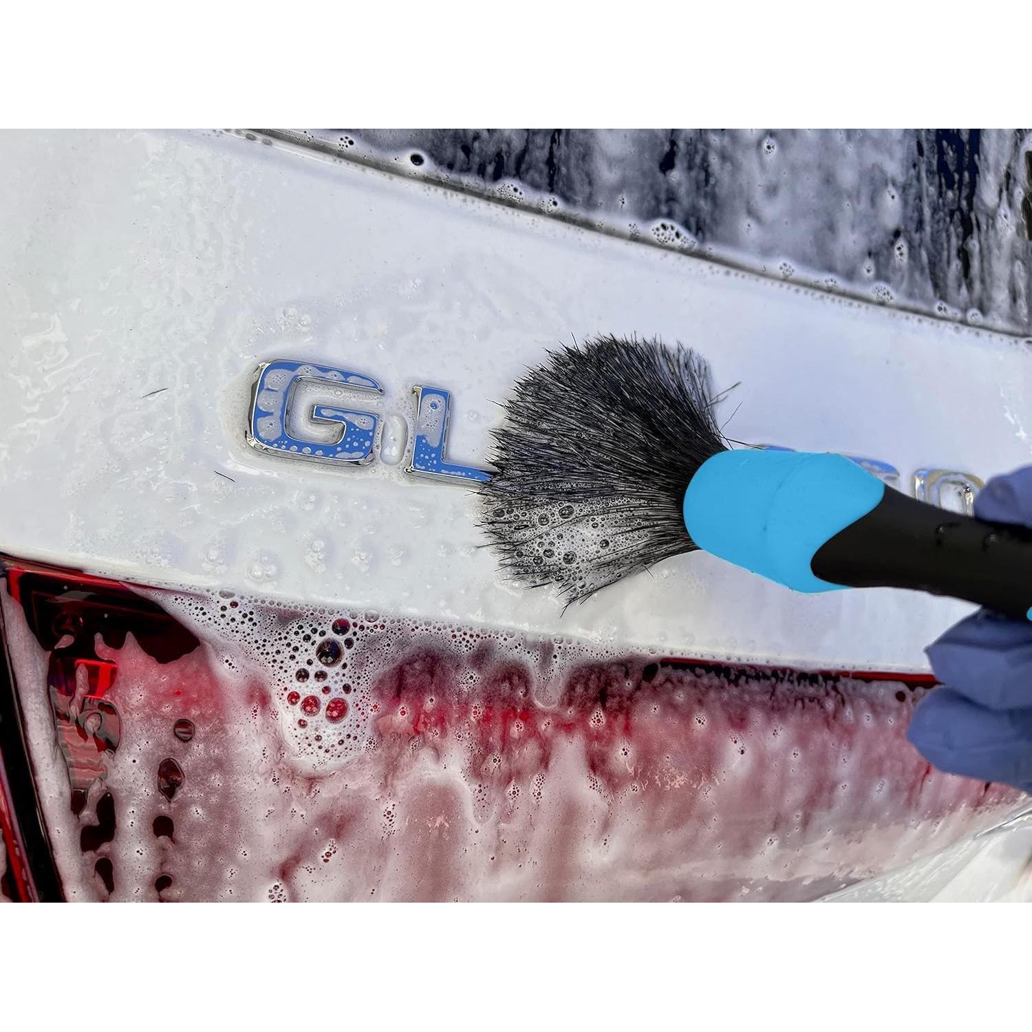 Juego de Cepillos de Detalle 55tech - 5 Piezas para Autos