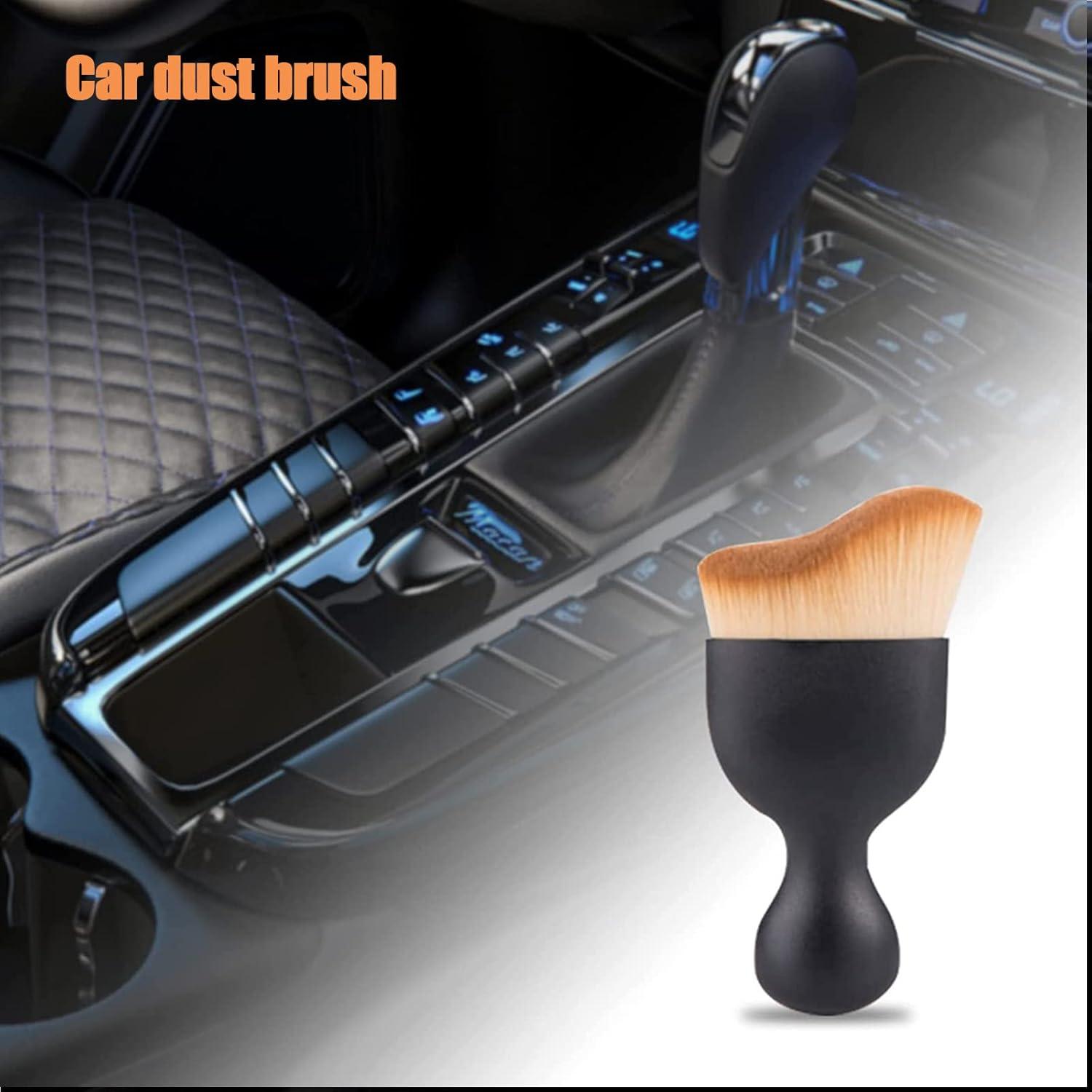 Cepillo de Polvo para Interior de Auto NGHEY 2 PCS Marrón