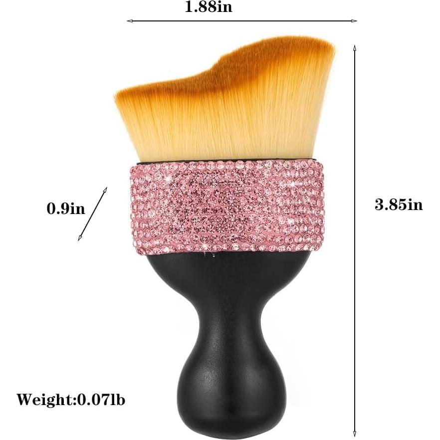 Cepillo de Limpieza para Interior de Coche GSRYPC Oro Rosa