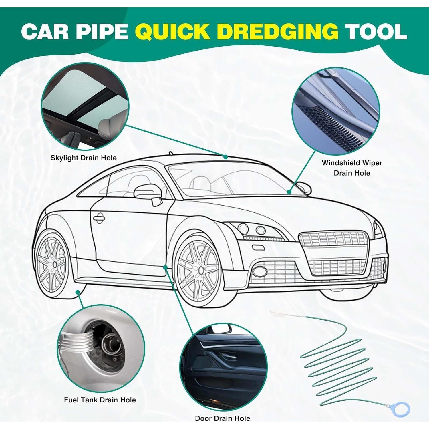 Juego de Cepillos de Limpieza para Autos Yungeln - 5 Piezas