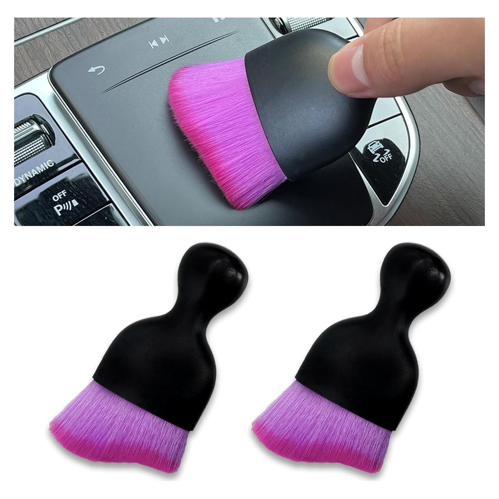 Cepillo de Detalle para Interior de Coche Beypovk 2 Piezas