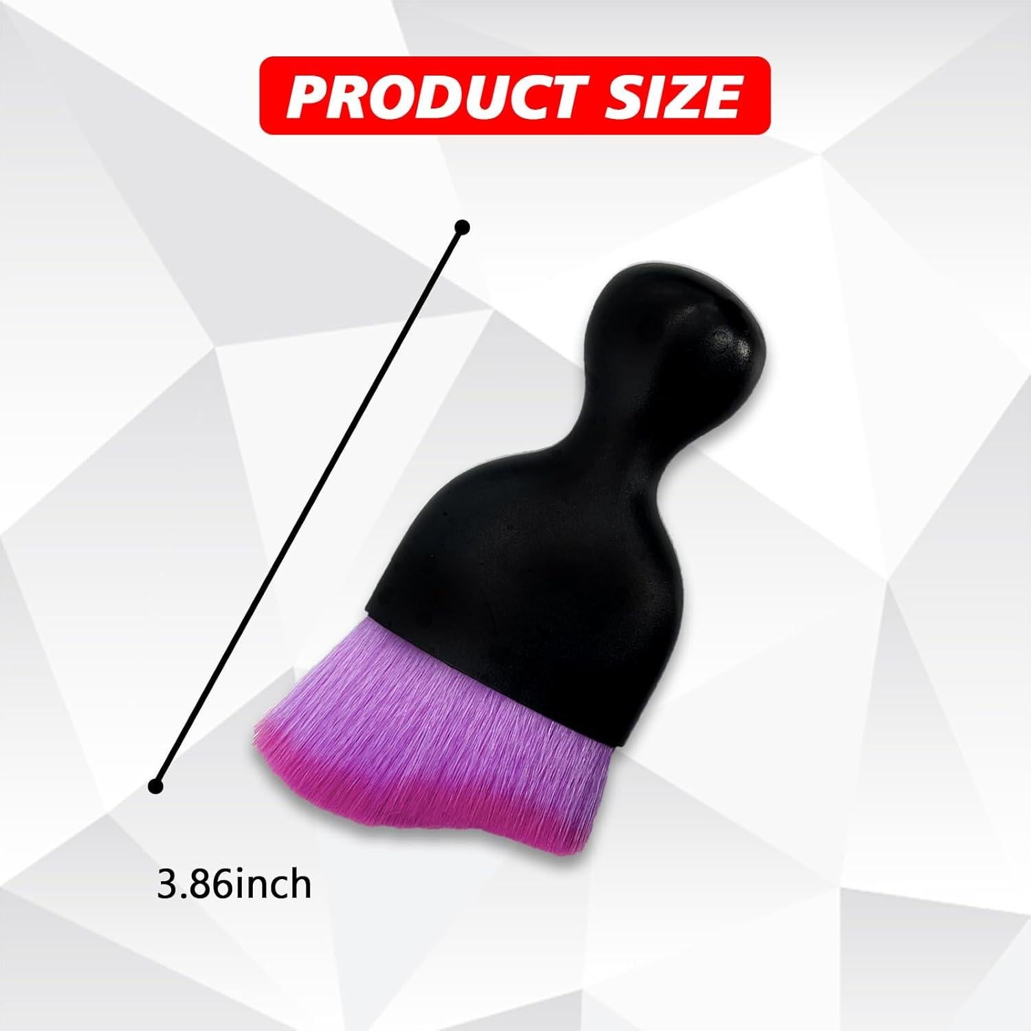 Cepillo de Detalle para Interior de Coche Beypovk 2 Piezas