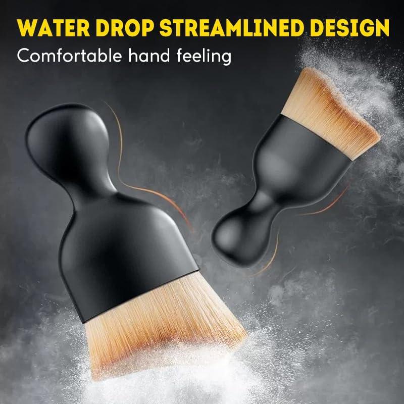 Cepillo de Detalle para Interior de Coche Biyrly - Suave y Compacto