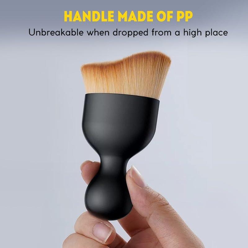 Cepillo de Detalle para Interior de Coche Biyrly - Suave y Compacto