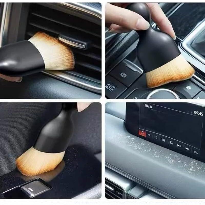 Cepillo de Detalle para Interior de Coche Biyrly - Suave y Compacto