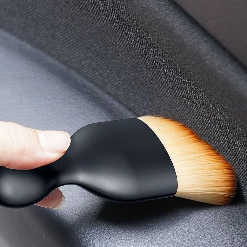Cepillo de Detalle para Interior de Coche Biyrly - Suave y Compacto