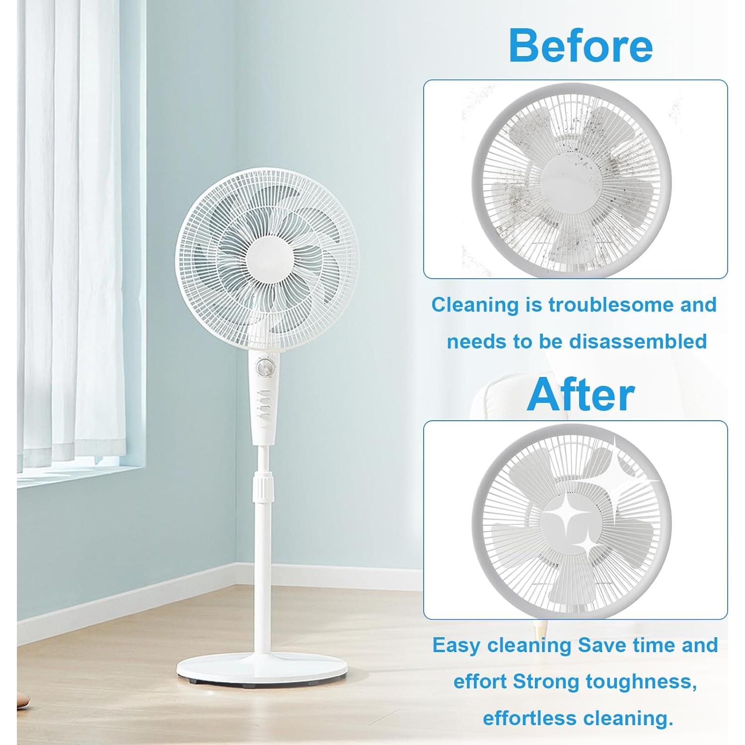 Juego de 4 Cepillos Limpiadores de Ventilador PENGJINYU