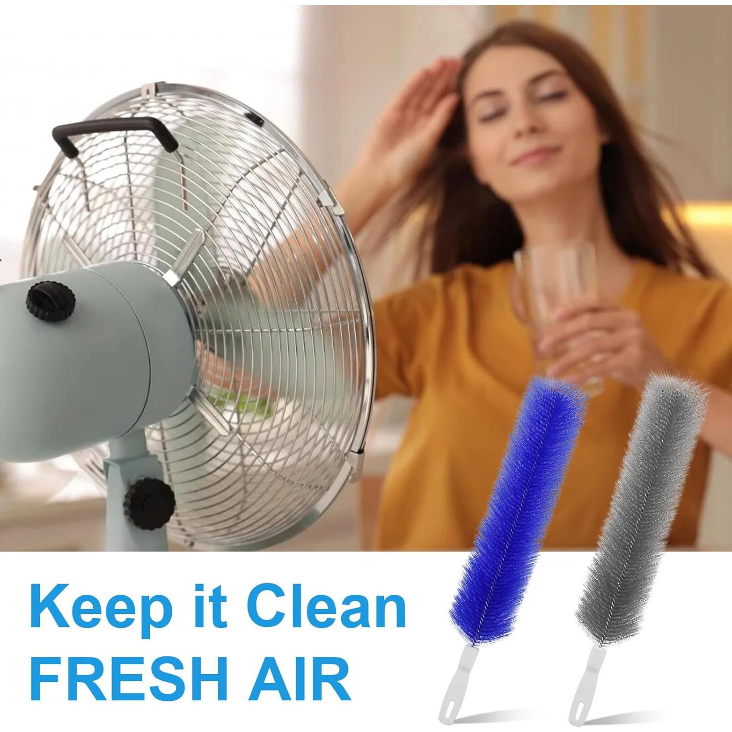 Juego de 4 Cepillos Limpiadores de Ventilador PENGJINYU