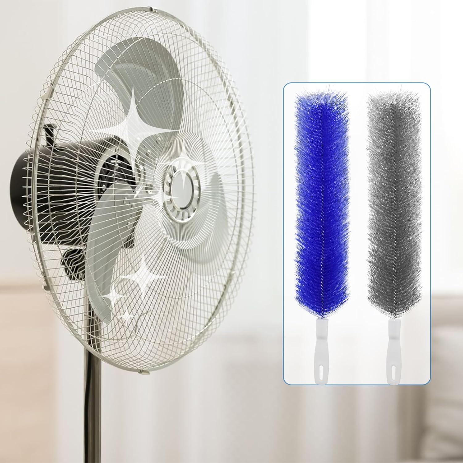 Juego de 4 Cepillos Limpiadores de Ventilador PENGJINYU