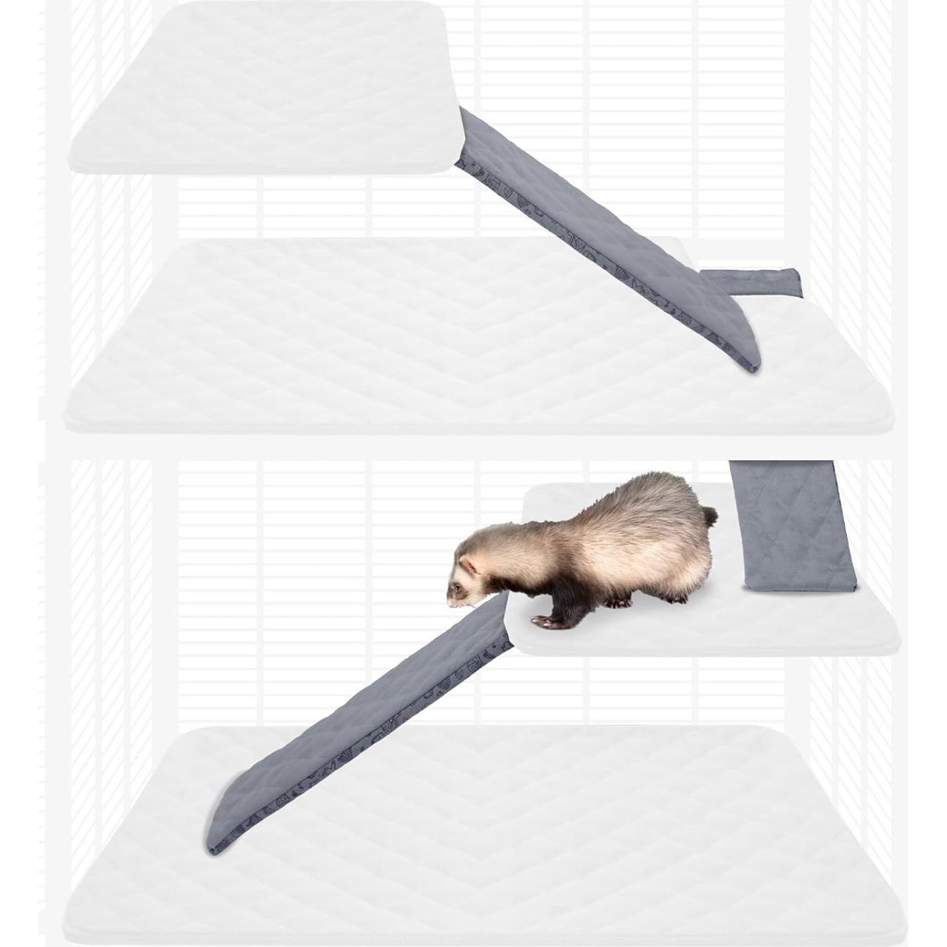 Forros de lana Paw Inspired para rampas de jaula - 3 unidades