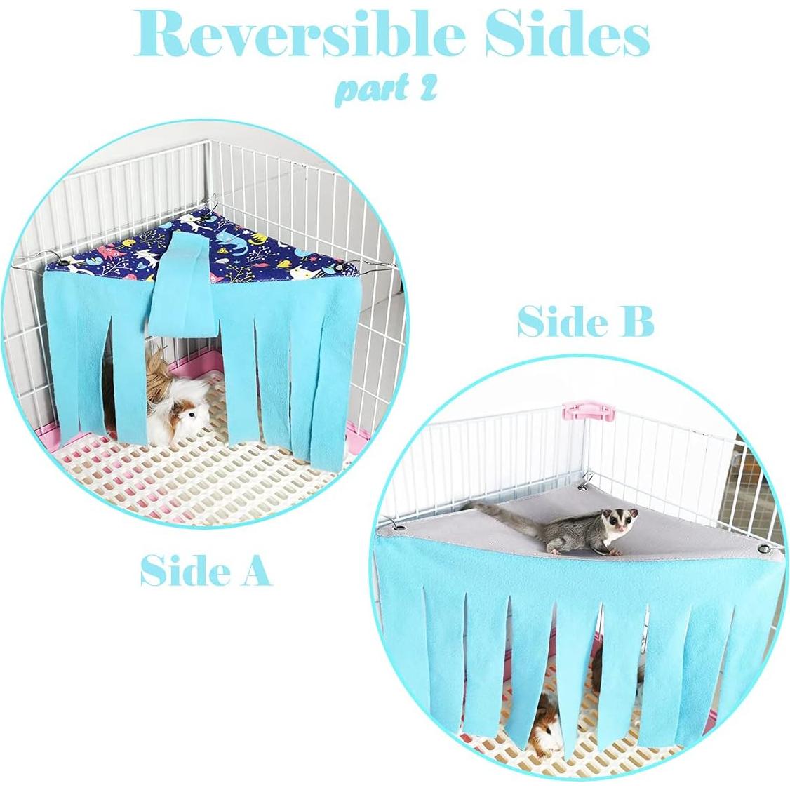 Escondite de Esquina para Cobayas y Animales Pequeños - LEFTSTARER