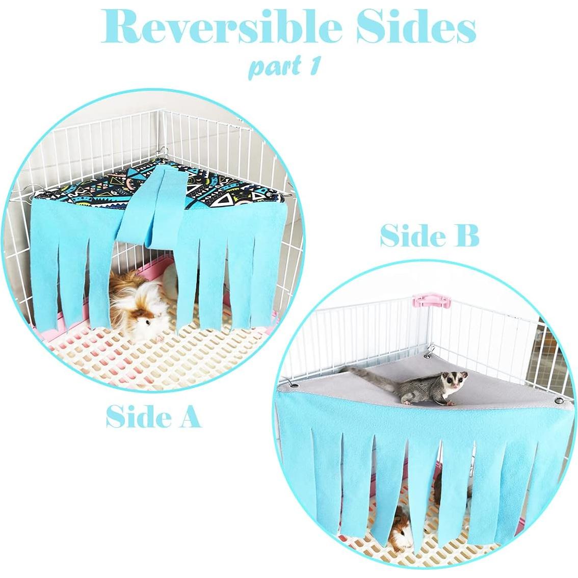 Escondite de Esquina para Cobayas y Animales Pequeños - LEFTSTARER