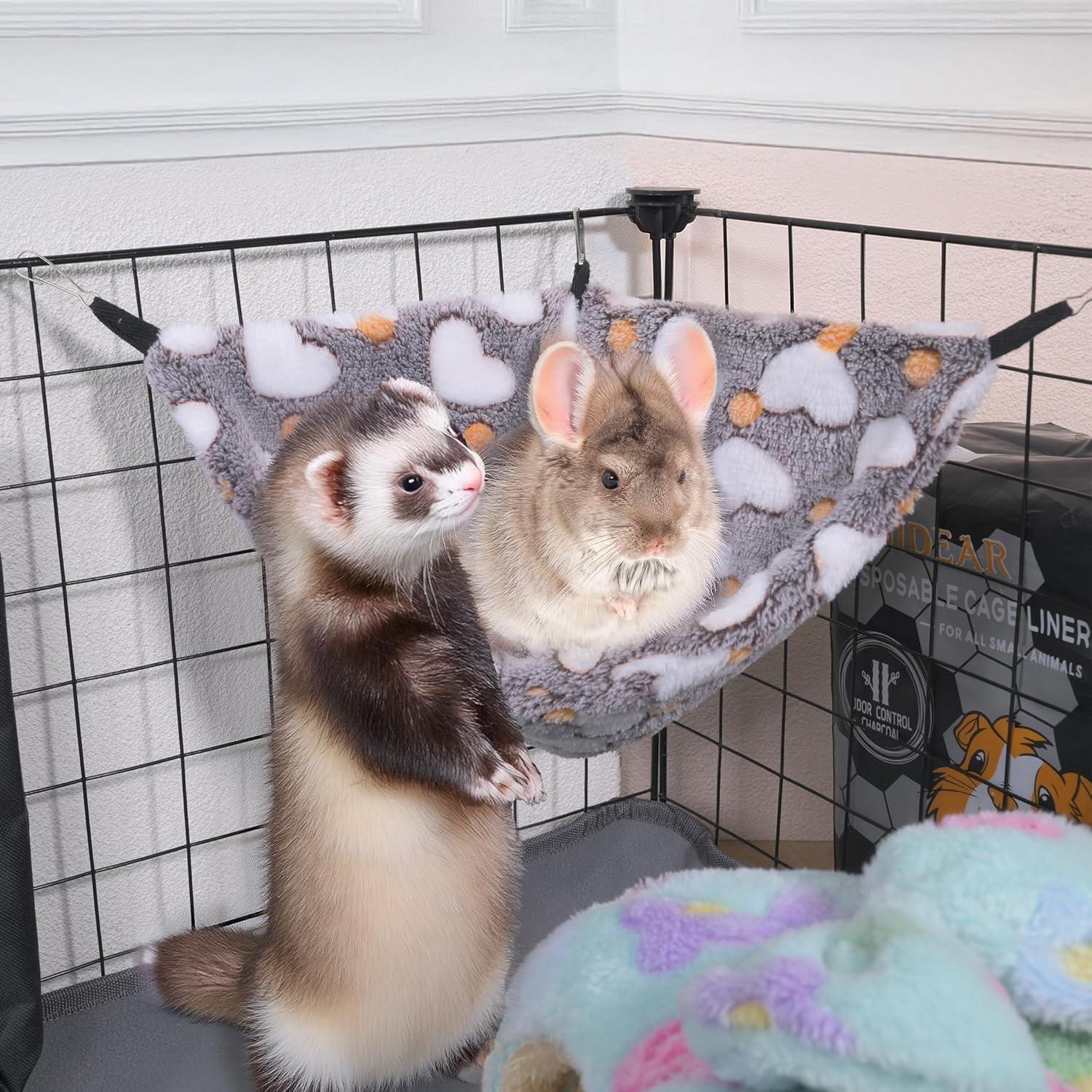 Hamaca de Esquina Grande GOMICRAFT para Ratas y Hurones