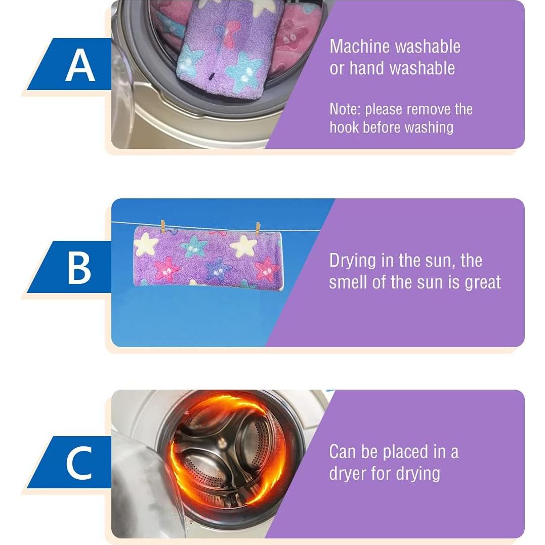 Hamaca y Túnel para Cobayas y Hurones LEFTSTARER 50cm