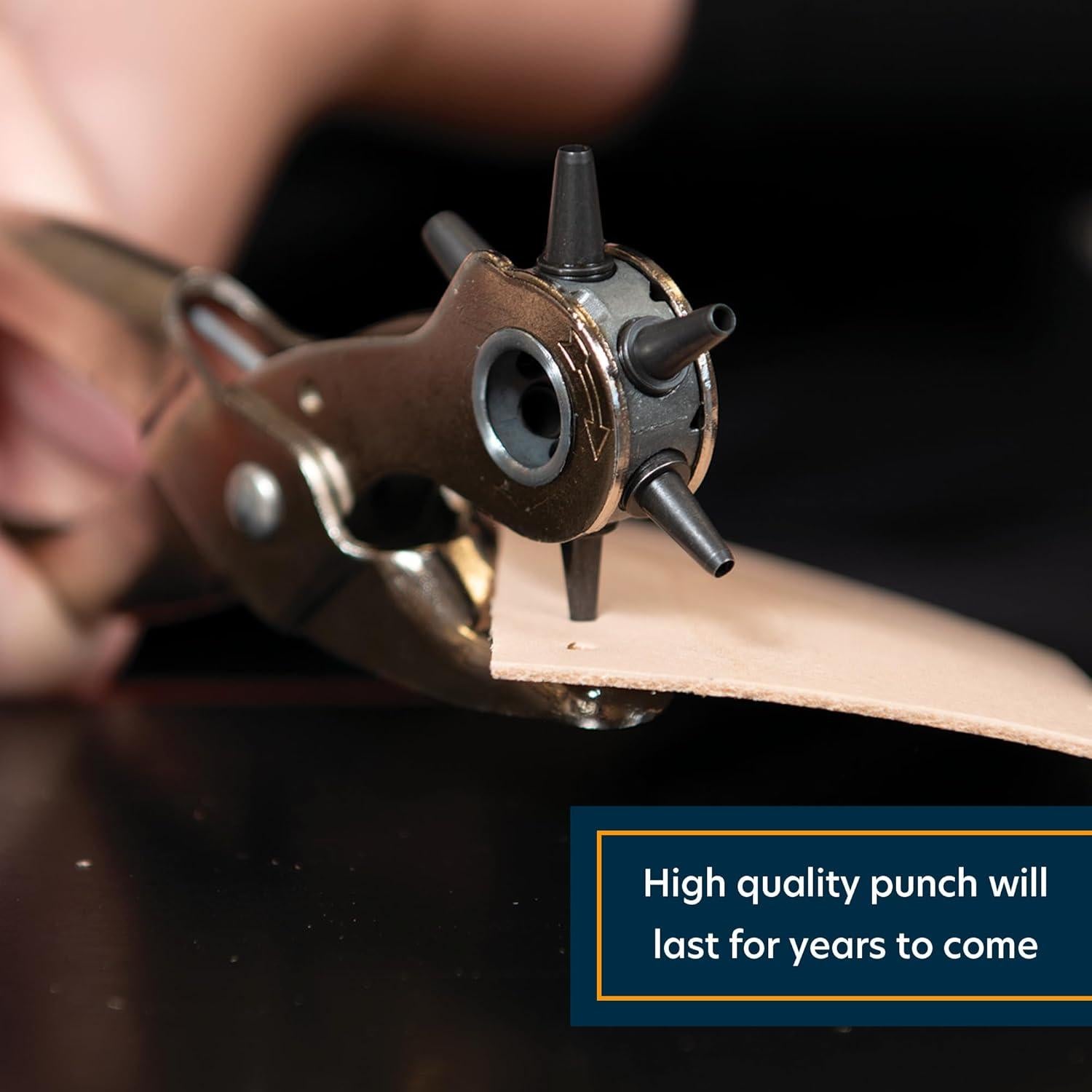 Perforador de Cuero Weaver Leathercraft - Hecho en Alemania