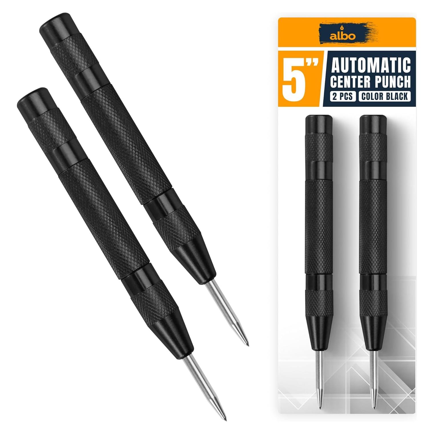 ALBO Punzón Automático de Centro 5" (12.7 cm) - 2 Pcs