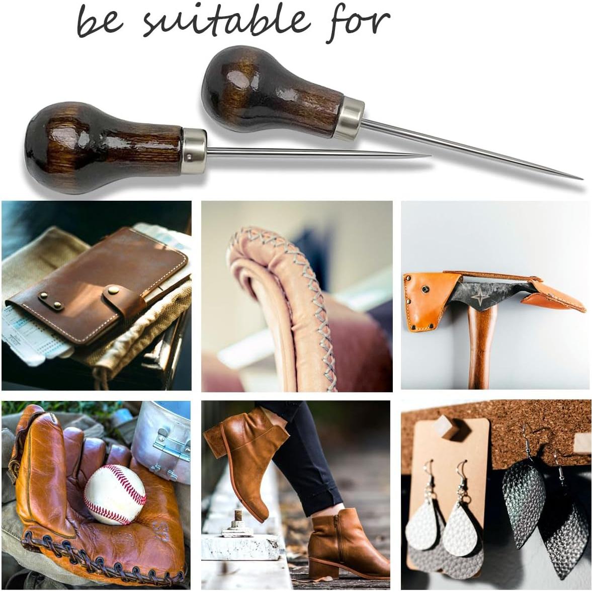 Juego de 4 Punzones de Rasguño Triwenve con Mango Ergonómico