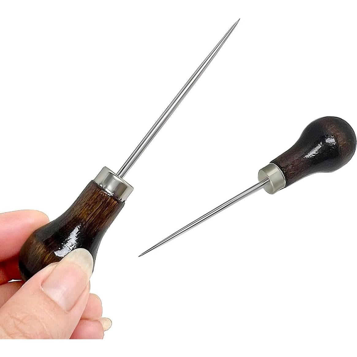 Juego de 4 Punzones de Rasguño Triwenve con Mango Ergonómico