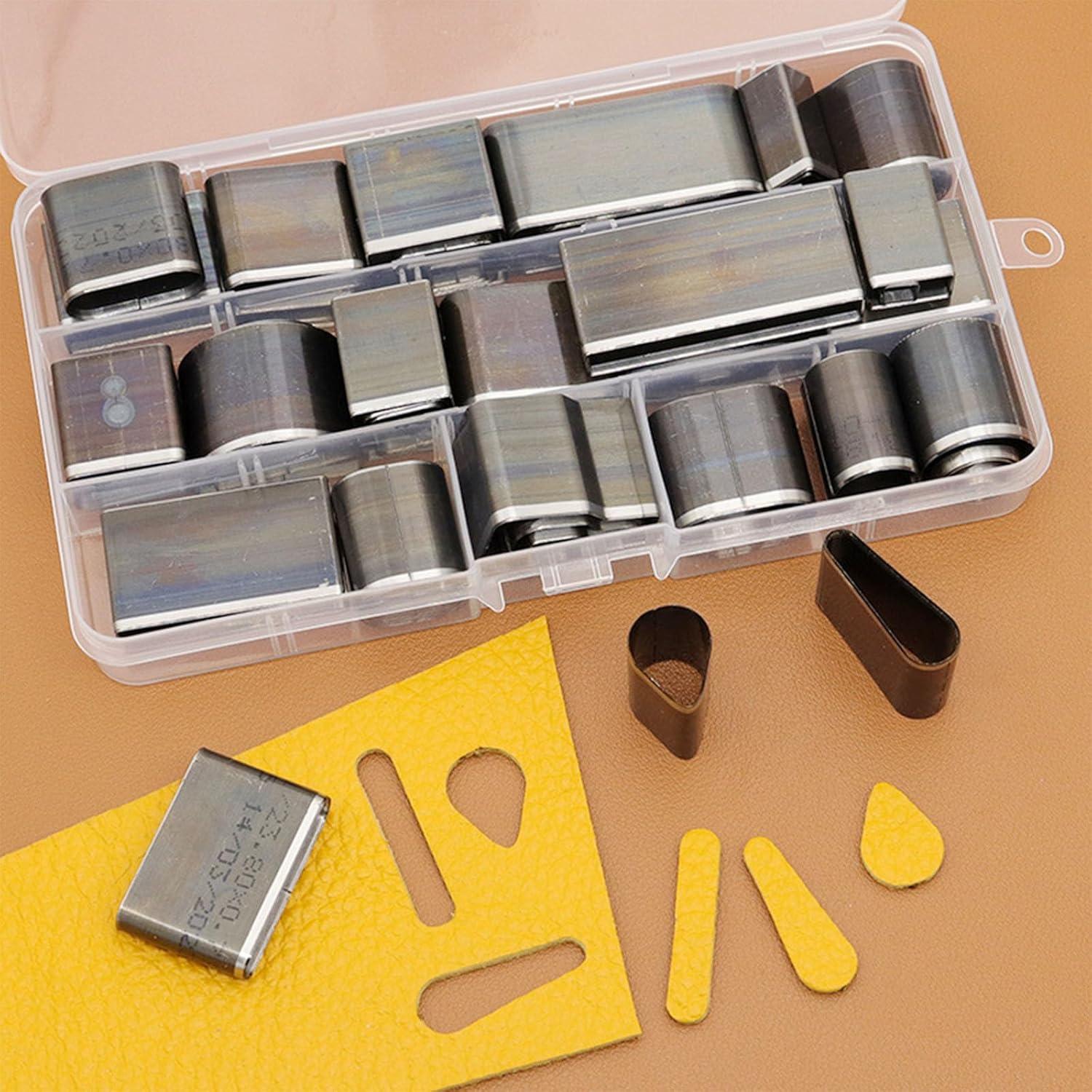 Juego de Punch de Agujeros de Cuero 40 PCS JiaMai US