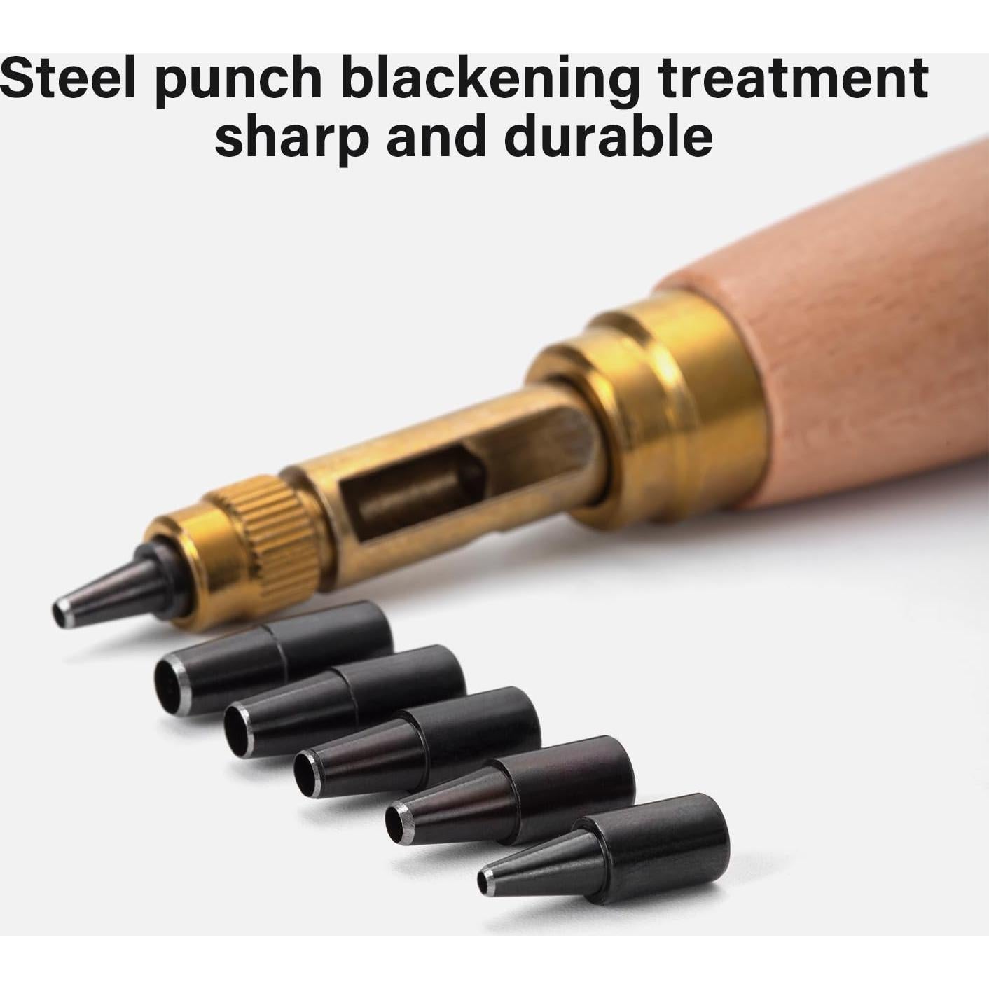 Perforador de Agujeros WUTA con Cabezas Intercambiables 1.5-4mm