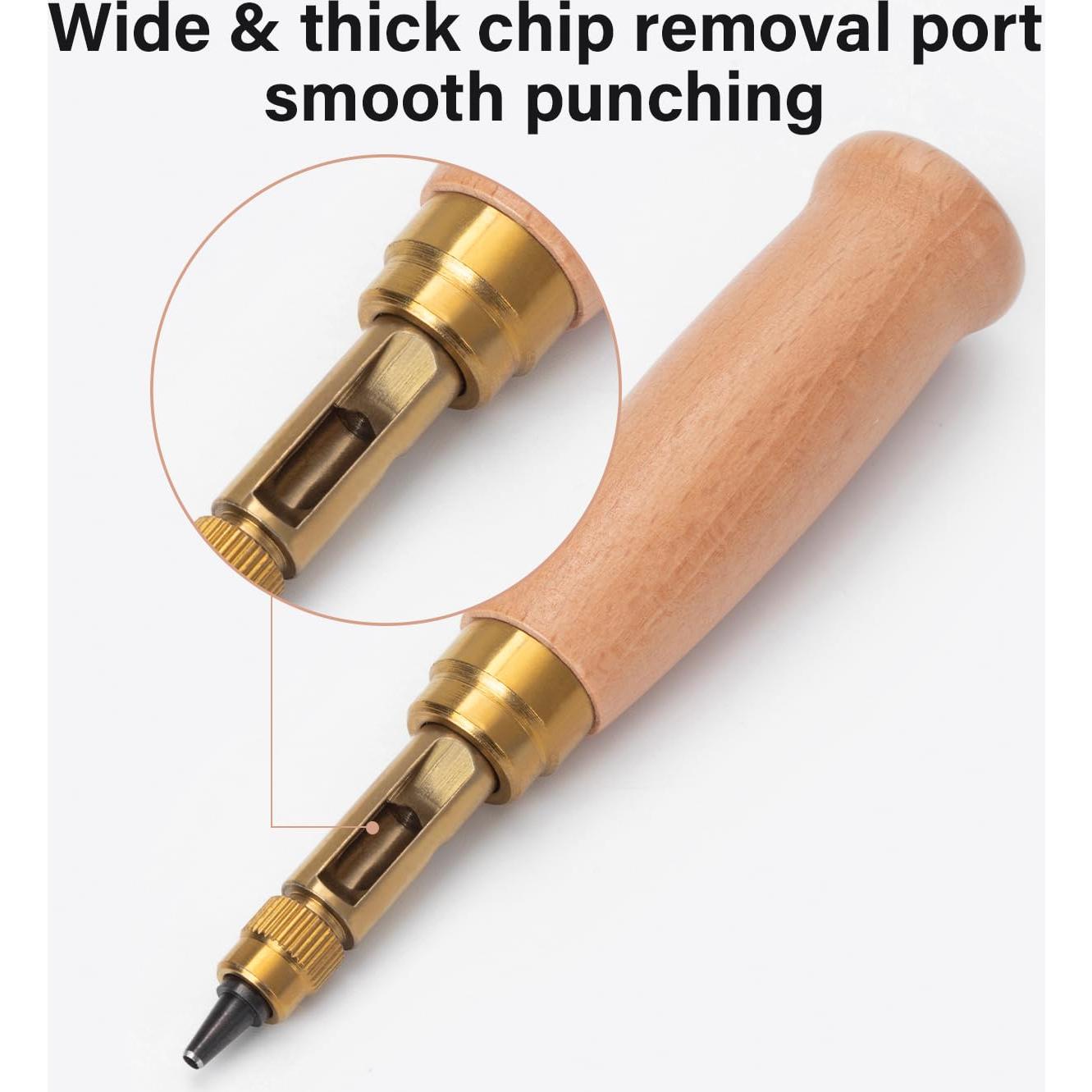 Perforador de Agujeros WUTA con Cabezas Intercambiables 1.5-4mm