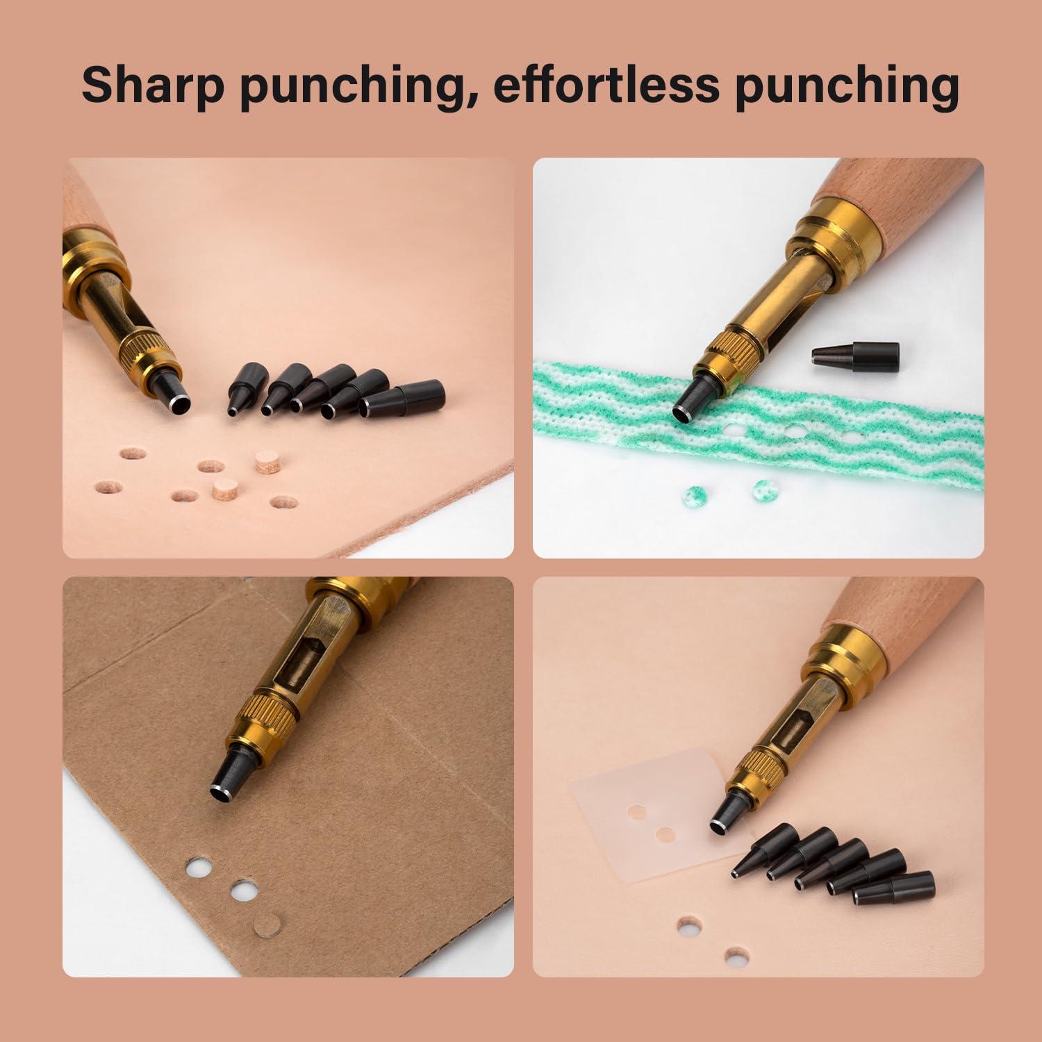 Perforador de Agujeros WUTA con Cabezas Intercambiables 1.5-4mm