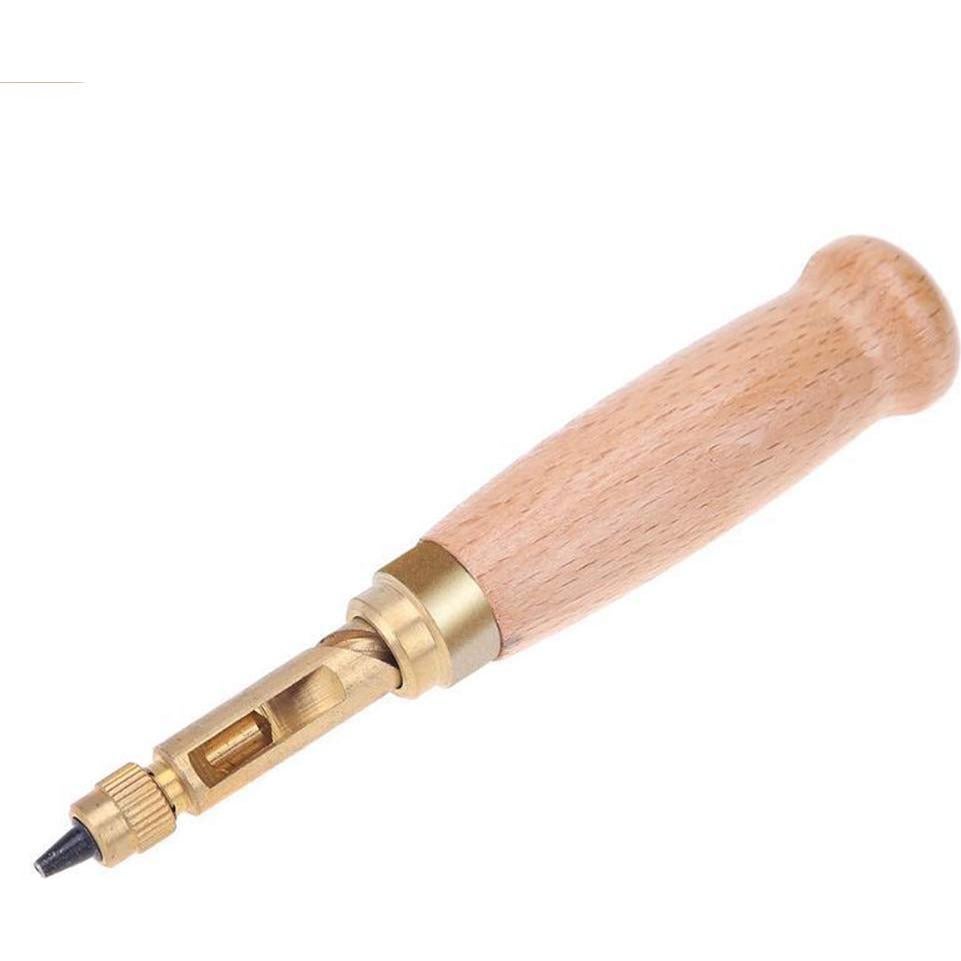 Perforadora de Agujeros Ajustable Osierr6 para Cuero y Papel 6 Puntas