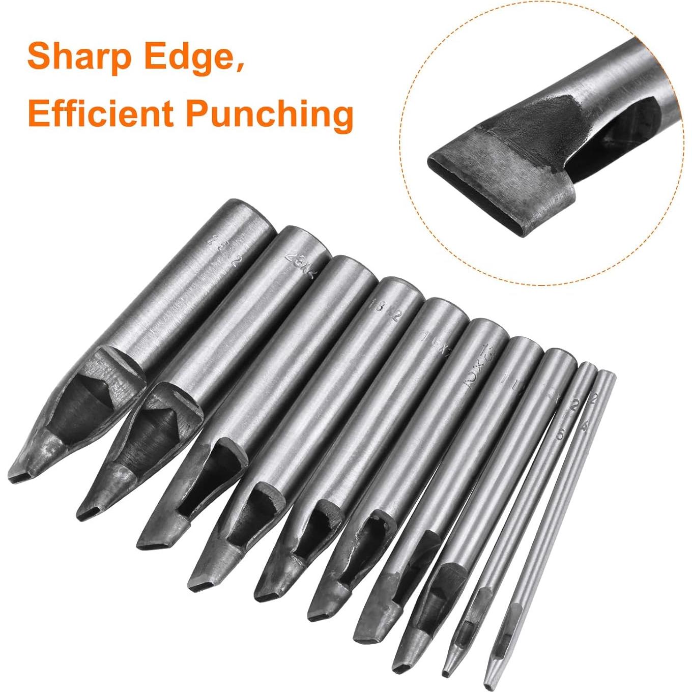 Perforador Ovalado de Cuero HARFINGTON 26x3mm Herramienta