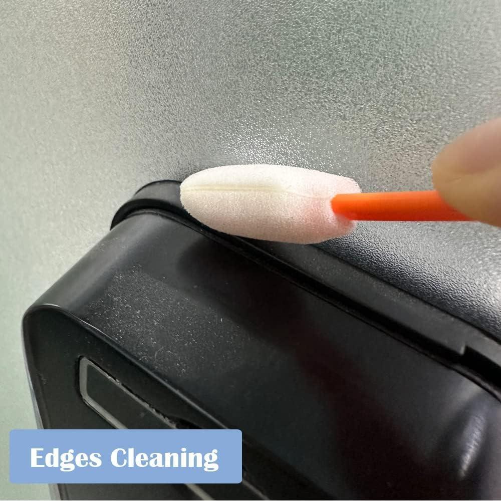 Cepillo de limpieza desechable Wellgler 200 piezas Naranja