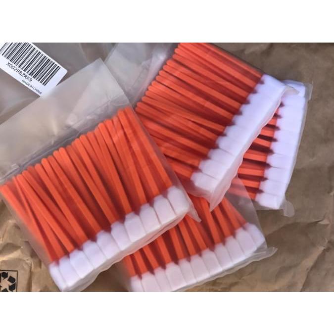 Cepillo de limpieza desechable Wellgler 200 piezas Naranja