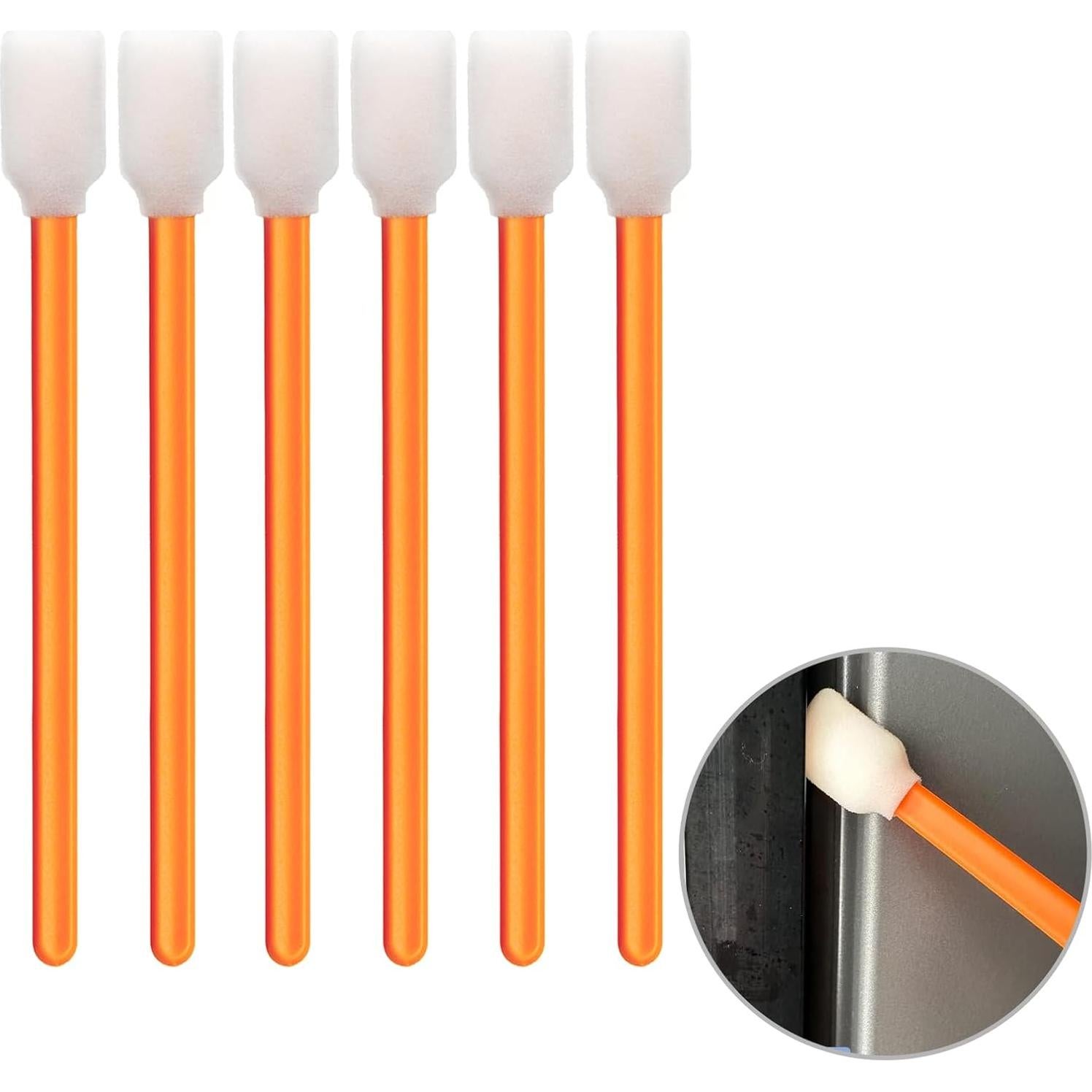 Cepillo de limpieza desechable Wellgler 200 piezas Naranja