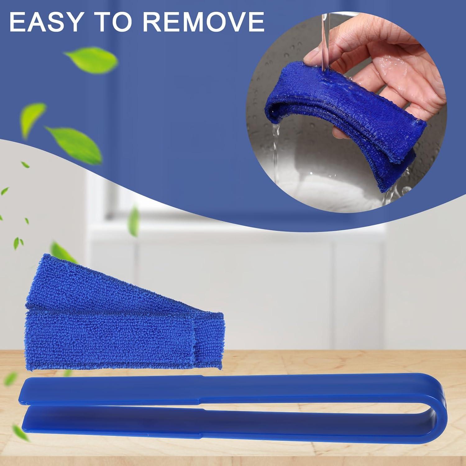 Limpiador de Persianas Dimeho 4 Pcs Microfibra Lavable